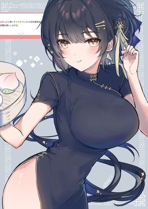 【チャイナ服】色気がやばいwチャイナドレスの女の子画像まとめ　その13【二次画像】