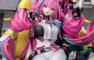 『アークナイツ：エンドフィールド』イヴォンヌのえっちなムチムチおっぱいのエロフィギュア！