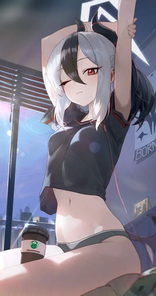 バック・後背位の二次元エロ画像。