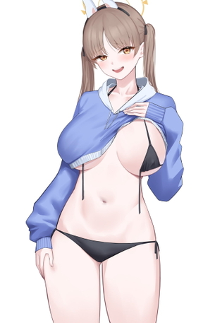 【画像】二次元イラスト、水着姿でエッチすぎてもはやアウトｗｗｗｗｗｗｗｗｗｗｗｗ