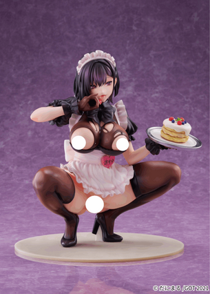 【画像】「FANZA」が公式アダルトフィギュアブランドを設立し、おっぱい丸出しのフィギュアを発売する