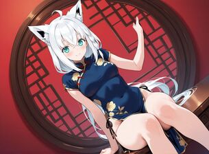 【チャイナ服】色気がやばいwチャイナドレスの女の子画像まとめ　その14【二次画像】