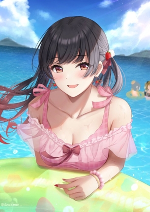 【非・微エロ】月曜日の黒髪美少女画像まとめ その１２０