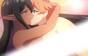 アニメ『愛が重いダークエルフが異世界から追いかけてきた』10話で体育倉庫でえっちなこと