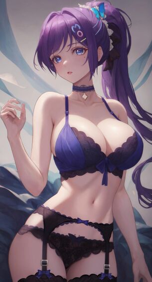 【二次元】ガーターベルトを着けた美少女達のエロ画像 Part.27 50枚