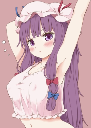 【東方Project】パチュリー・ノーレッジとハメハメ濃厚Ｈがしたくなる二次エロ画像