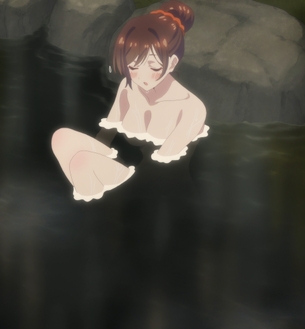 アニメ『彼女、お借りします』、46話でヒロインのエッチな入浴シーンが登場