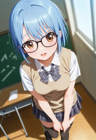 【ワンルーム、日当たり普通、天使つき。】蔓深ひすいの2次元エロ画像まとめ Part1 [AI Generated]