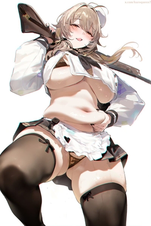 【胸チラ】チラ見えするおっぱいがエロすぎる女の子の二次エロ画像 その14