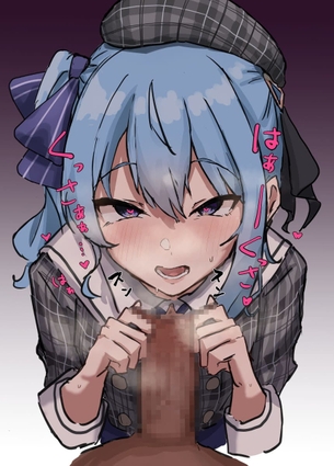 【チン嗅ぎ】ちんぽの匂い嗅いで発情してるドスケベ女の厳選二次エロ画像 その7