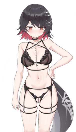 【二次エロ】SEX用装備ガーターベルトを付けた女の子の厳選二次エロ画像 その13