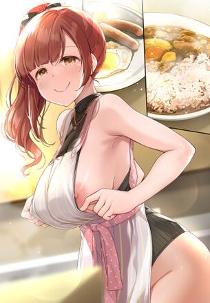 【二次エロ】はみ出し乳首女子のドキッとする画像まとめｗｗｗ