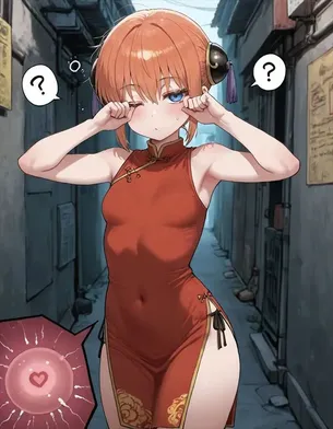 【銀魂】神楽の無防備でエロすぎな二次えっち画像まとめ