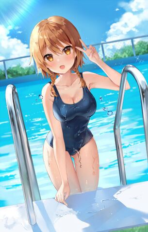 【二次】学生時代に戻りたくなるスク水美少女の画像くれ　その33【45枚】