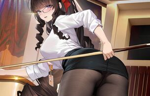 『Echocalypse -緋紅の神約-』エロすぎおっぱいとタイツ越しに見えてるドスケベ女の子！