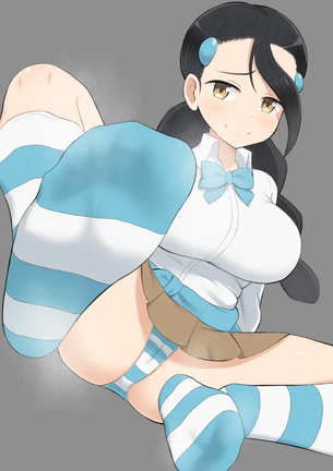 縞パンのエロ画像でシコりたい奴集まれ！