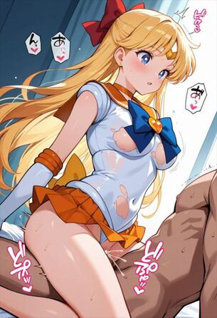 [セーラームーン][エロ画像]セーラーヴィーナスに路地裏でハメたよ～♪