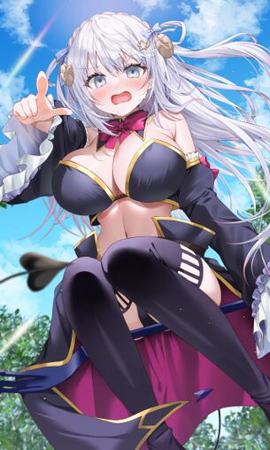 【二次】銀髪女子、クールなのに可愛さもあるとか反則だろ