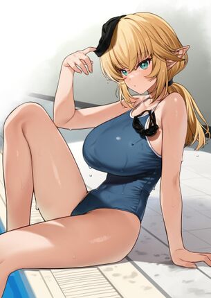 【二次】スクール水着女子の可愛い画像を集めてみたｗｗｗ