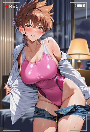 【炎の闘球女 ドッジ弾子】一撃遥のエロ漫画みたいなエロ画像まとめ 20枚