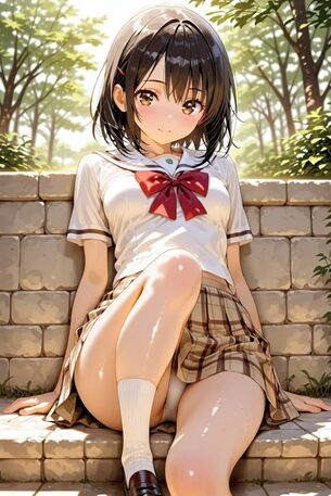 【AIイラスト】セーラー服・ブレザー・制服を着た女の子のAI画像まとめ【アニメ調】 Part 3 [AI Generated]