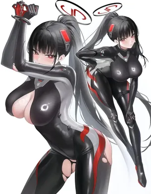 ブルーアーカイブの二次エロ画像