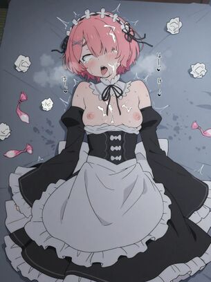 快楽に堕ちそうになってるアヘ顔のラム抜けるエロ画像！【Re ゼロから始める異世界生活】