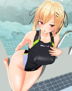 金髪の二次エロ画像くだしあ。