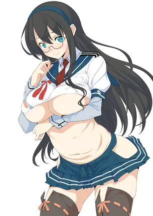 【艦隊これくしょん】大淀のえっちでかわいい二次エロ画像