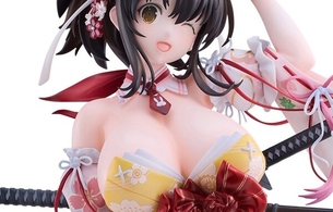 『閃乱カグラ』飛鳥のエロすぎる全部丸見えのほぼ痴女の和風バニー姿のエロフィギュア！
