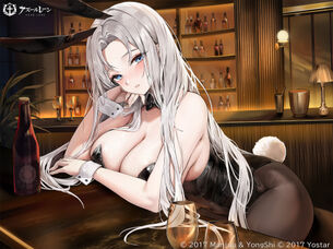 【動画】アズールレーン、バニーガールがバックで突かれるエロ動画を公開する