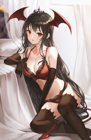 【二次元】下着・ランジェリー姿の美少女達のエロ画像 Part.25 50枚