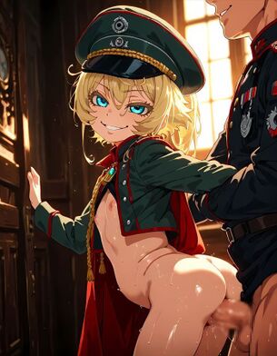 【エロ画像】幼女戦記 ターニャと漫画みたいなＨがしたくなる抜きヌキ二次エロ画像