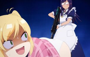 アニメ『一畳間まんきつ暮らし！』9話でえっちな女の子のパンツ丸出しやエロい裸など！