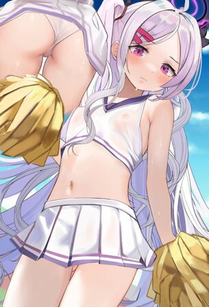 【二次】チアガールコスの女の子たちのエロ画像 Part５