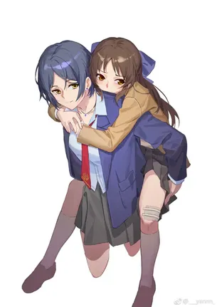 百合・レズの萌えイラスト