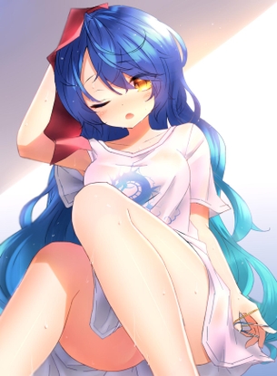【非・微エロ】水曜日の青髪美少女画像まとめ その１１４