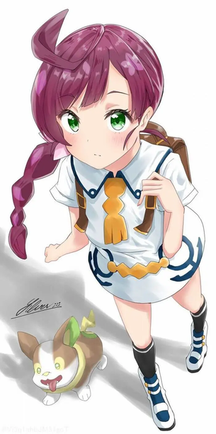 快楽に堕ちそうになってるアヘ顔のサクラギ・コハル抜けるエロ画像！【ポケットモンスター】