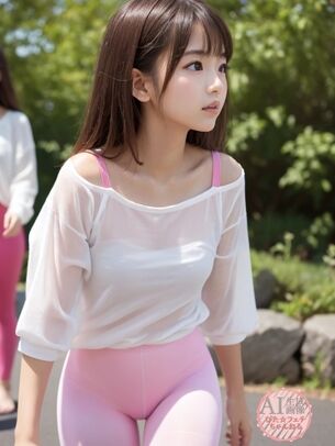 【三次風】スパッツやレギンスを履いた女性を生成してみた画像【AI画像】