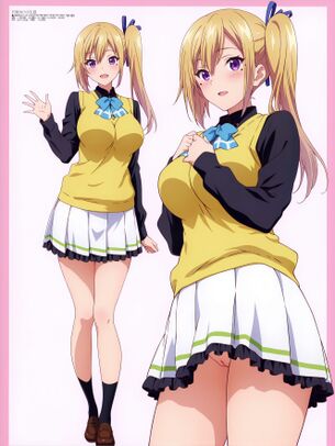 『SDXL』【無彩限のファントム・ワールド】川神舞先輩のAIエロ画像を大量作成 その1