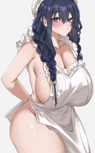 【裸エプロン】飯より先に食べたい裸エプロンの画像まとめ　その16【二次画像】