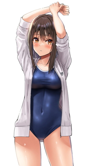 スク水のエロ画像をアップ！