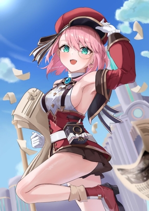 【キャラ】シャルロット 画像まとめ その４【原神】