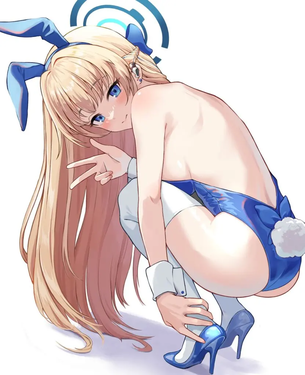 バニーガールの二次エロ画像を愛でる。