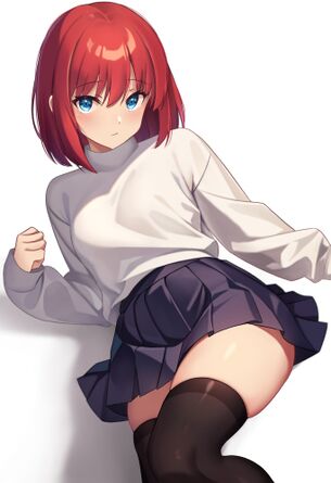 【二次】スカート姿が可愛すぎる女子画像まとめ