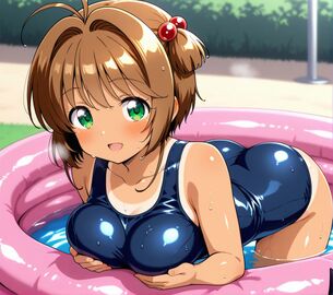 【スク水】あの日、もっと見ておけばよかったスク水画像がこちら…　その18【二次画像】