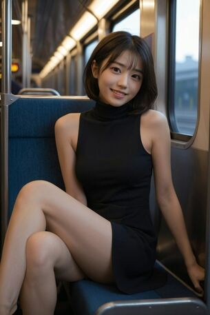 【AIグラビア】電車と女の子のAI画像まとめ【リアル調】 Part 5 [AI Generated]