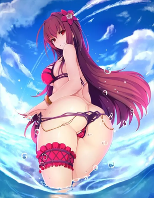 快楽に堕ちそうになってるアヘ顔のスカサハ抜けるエロ画像！【Fate Grand Order】