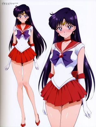 『SDXL』【セーラームーン】セーラーマーマーズ（火野レイ）さんのAIエロ画像　その1