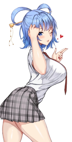 【二次元】ネクタイを身に着けた美少女達のエロ画像 Part.5 50枚